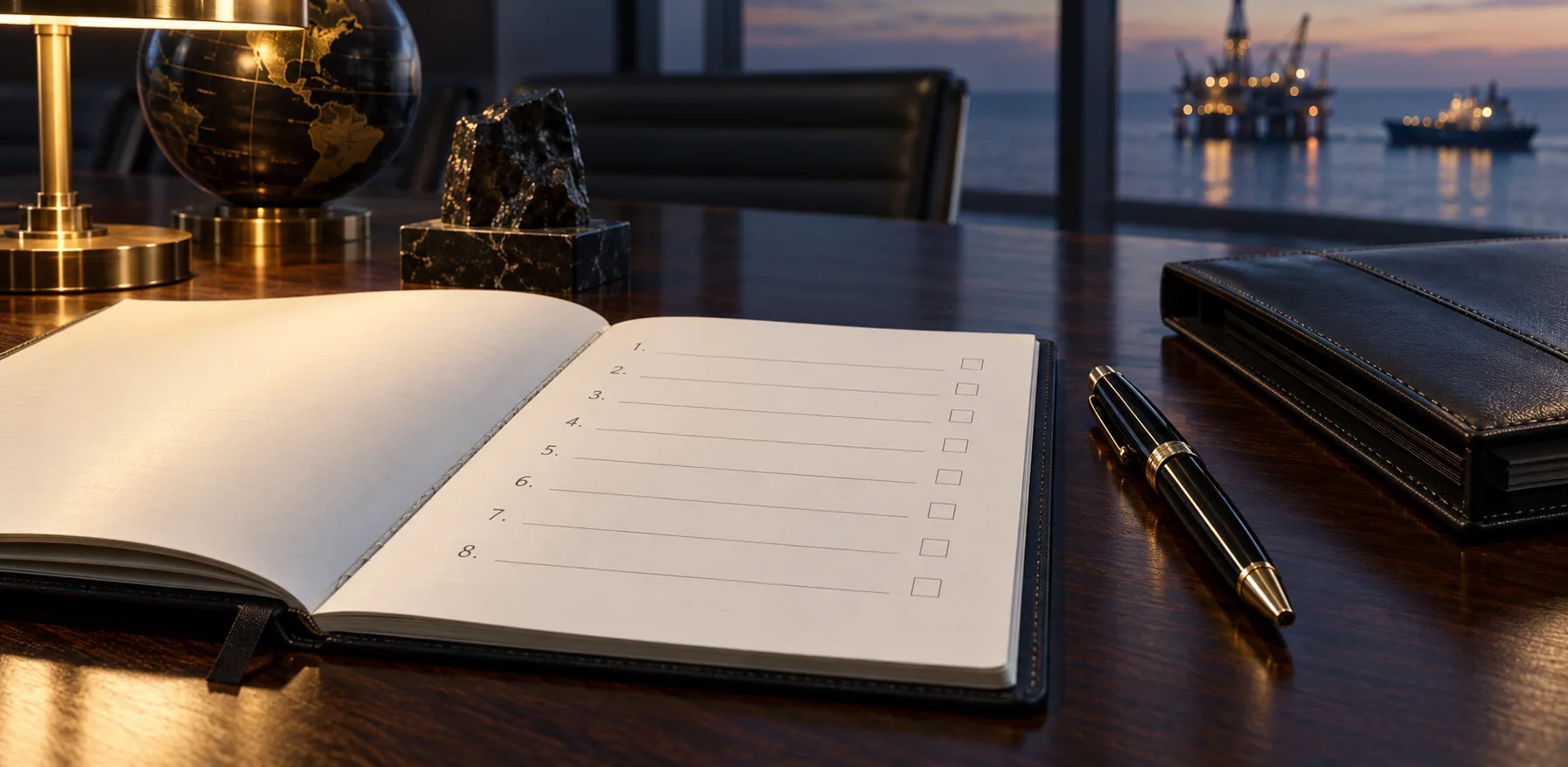 A structured transaction procedure notebook