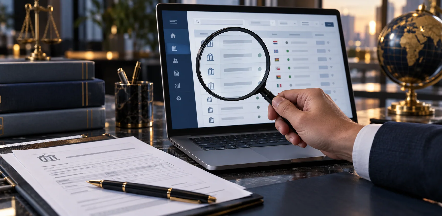 A company registration record under review
